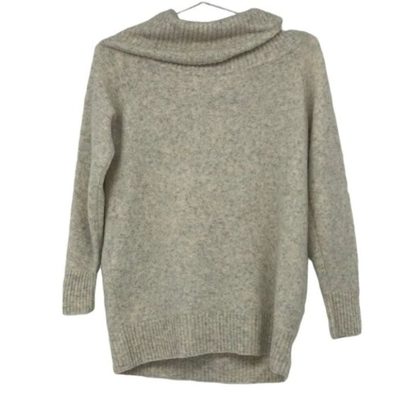 Wilfred  Free Grey Wool and Yak Cowl Neck Sweater S - Picture 1 of 16